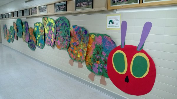 The Very Hungry Caterpillar visits Brookhaven ES
