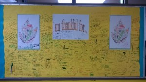 thankful bulletin board