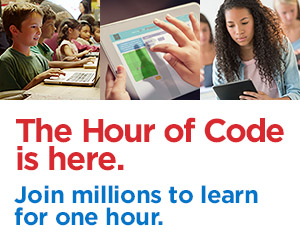 hour of code banner